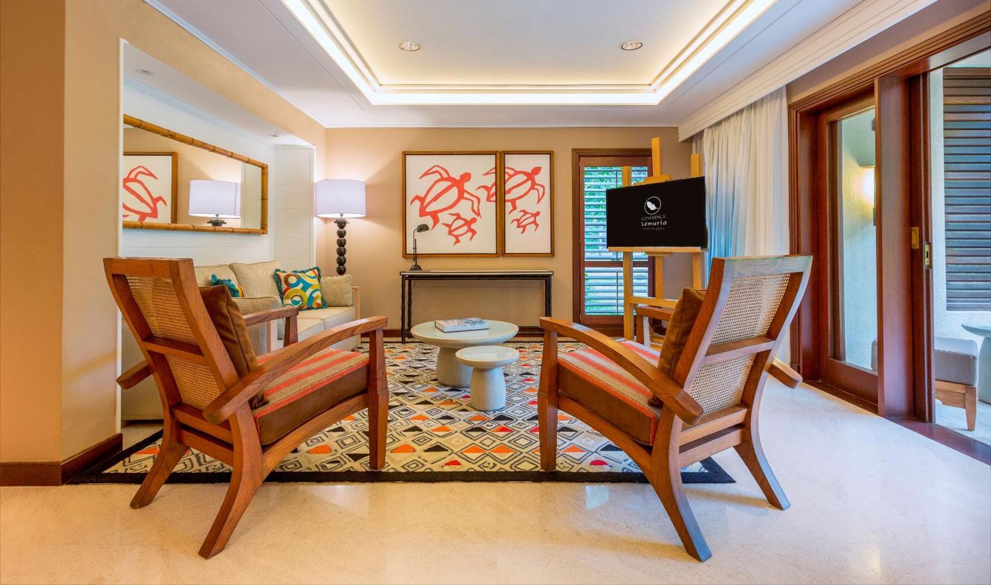 Constance Lemuria Grand Anse  Εξωτερικό φωτογραφία Living room